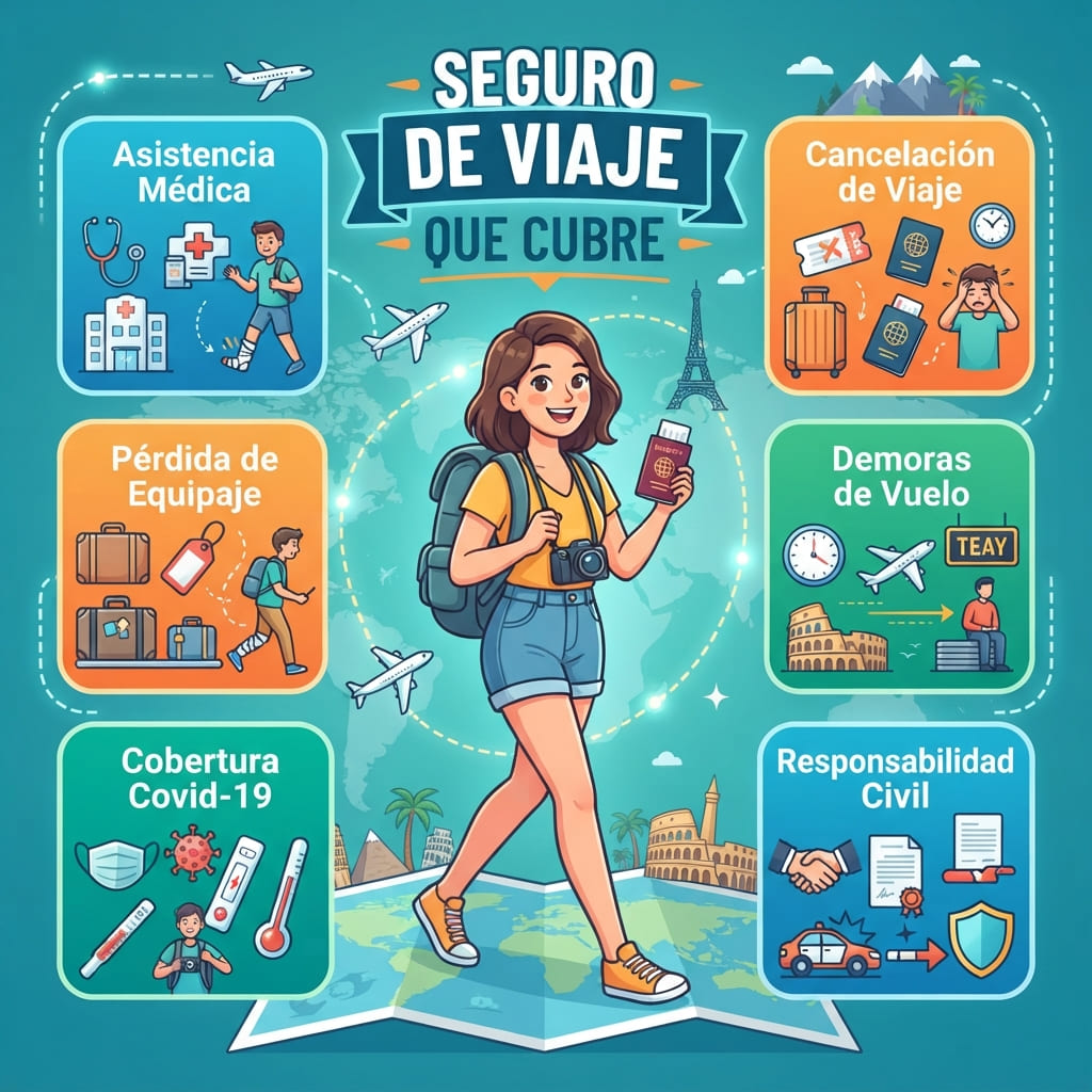 seguro de viaje que cubre