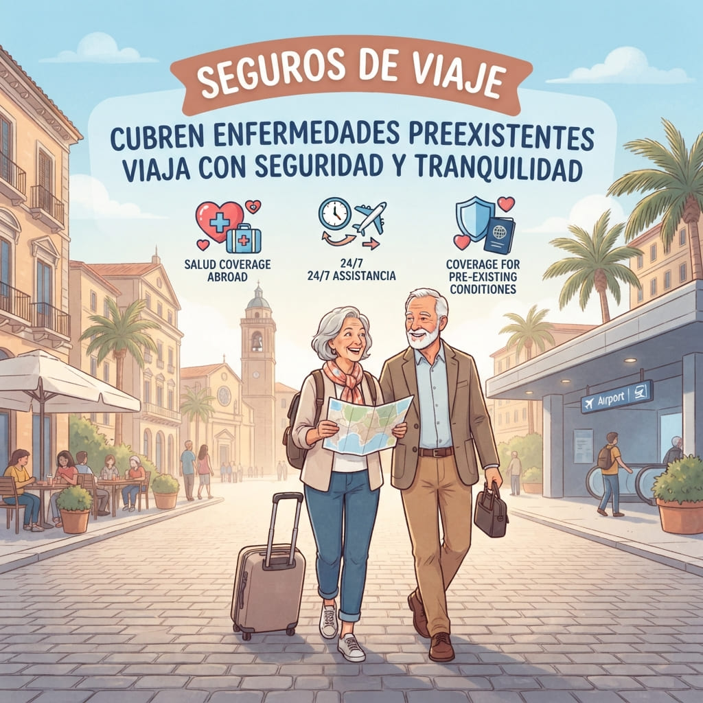 seguros de viaje que cubren enfermedades preexistentes