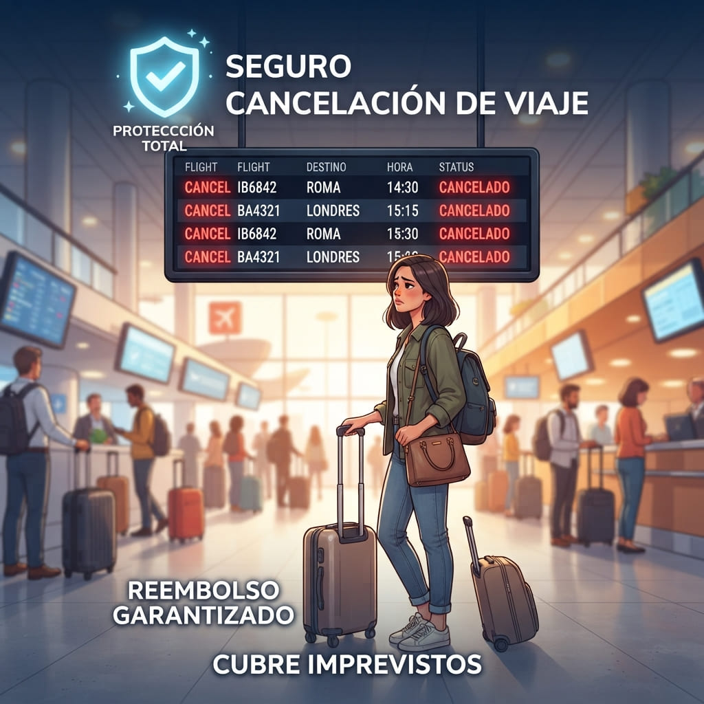 seguro cancelacion viaje