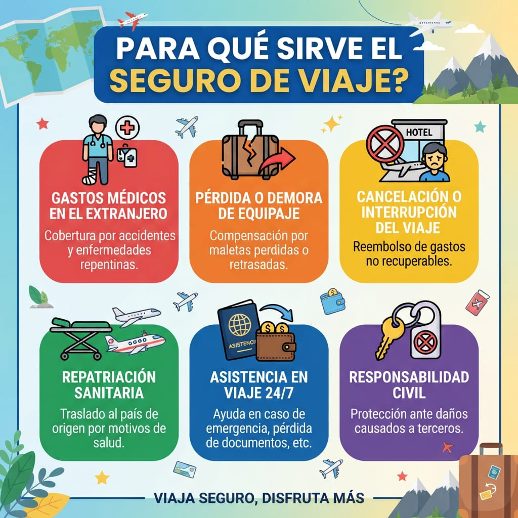 para que es un seguro de viaje